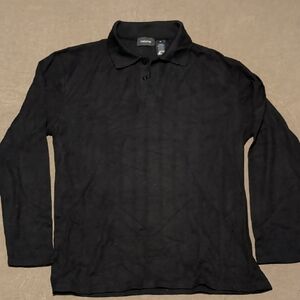 Calvin Klein Men's Black Polo Shirt